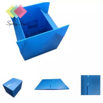 650GSM Xiav PP Hollow Board Ntim Tshuab raj nplaim