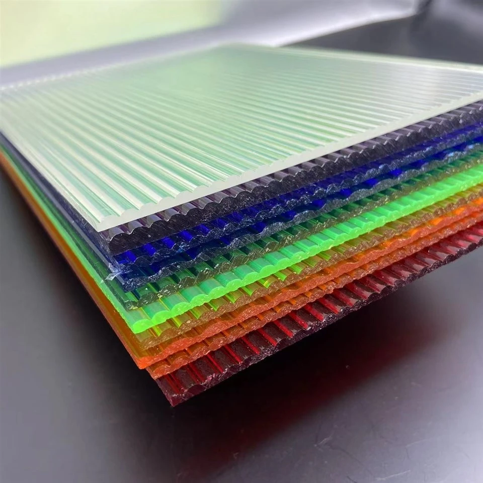 Fluted Acrylic Sheet